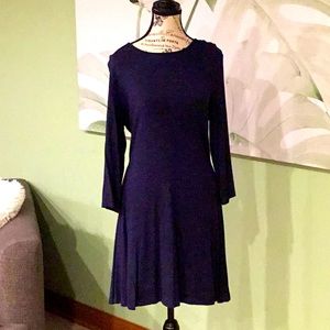 Dalia Dark Blue Dress Size Large